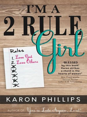cover image of I'm a 2 Rule Girl